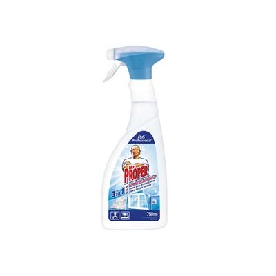 Általános felület-és üvegtisztító spray, fertőtlenítő hatással, 750 ml, MR PROPER  "3in1"