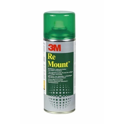 Ragasztó spray, 400 ml, 3M SCOTCH "ReMount"