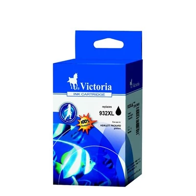 932xl Tintapatron OfficeJet 6700 nyomtatóhoz, VICTORIA fekete, 40ml (kompatibilis)