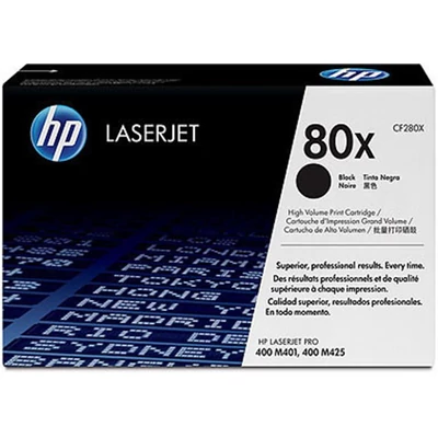 CF280XD Lézertoner LaserJet Pro 400 M401 sorozat, M425 nyomtatókhoz, HP fekete, 2*6,9k (eredeti)