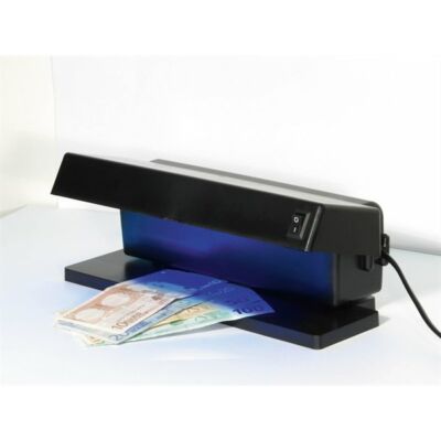 Bankjegyvizsgáló, UV lámpa, 270x120x105 mm