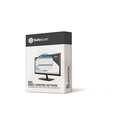 Szoftver az UBSC6165 és UBSC6185 bankjegyvizsgálóhoz, SAFESCAN "MCS"