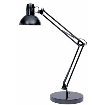 Asztali lámpa, 11 W, ALBA "Architect", fekete